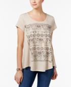 Style & Co Elephant Graphic T-shirt, Only At Macy's