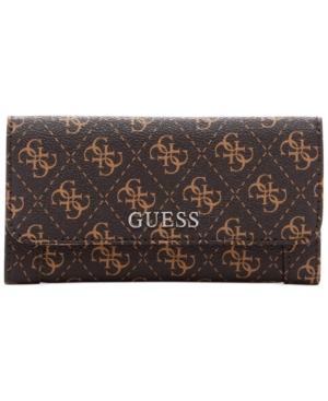 Guess Delaney Logo Slim Clutch Wallet