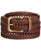 Tommy Hilfiger Braided Leather Belt