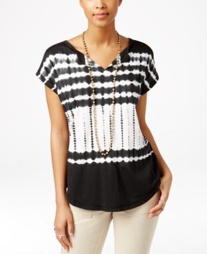 American Living Tie-dyed Top, Only At Macy's