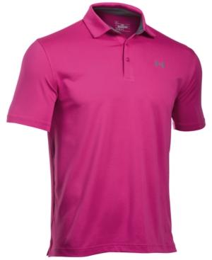 Under Armour Men's Power In Pink Playoff Polo