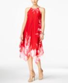 Inc International Concepts Petite Printed Trapeze Dress, Only At Macy's