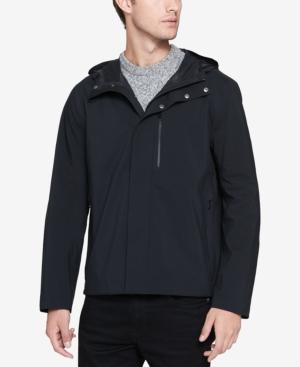 Andrew Marc Men's Stratus Waterproof Hooded Coat
