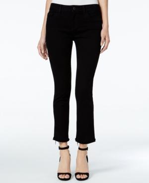 Dl 1961 Mara Instasculpt Black Wash Cropped Jeans