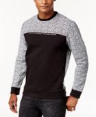 Calvin Klein Men's Pattern-blocked Sweatshirt