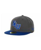 New Era St. Louis Billikens 2-tone Graphite And Team Color 59fifty Cap
