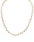 Giani Bernini Embellished Chain Necklace In 24k Gold Over Sterling Silver, Created For Macy's