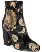 Aldo Fiery Brocade Booties Women's Shoes