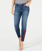Kut From The Kloth Connie Embroidered Raw-hem Jeans