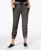 Material Girl Active Juniors' Lace-trim Sweatpants, Only At Macy's
