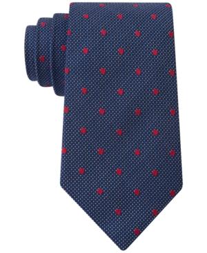 Club Room Men's Pinpoint Dot Tie, Only At Macy's