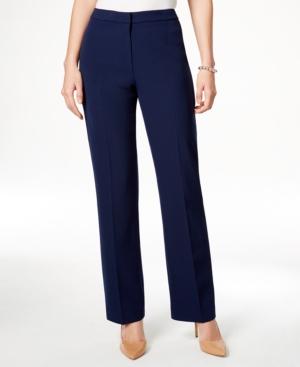 Kasper Straight-leg Crepe Trousers
