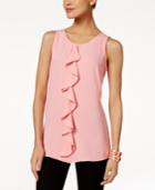 Alfani Ruffled Top, Only At Macy's