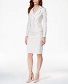 Le Suit Tweed Three-button Skirt Suit