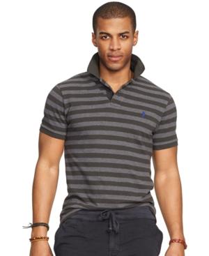 Polo Ralph Lauren Classic-fit Striped Mesh Polo Shirt