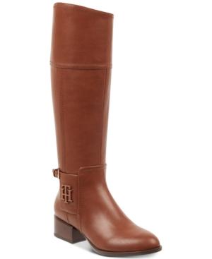Tommy Hilfiger Merritt Wide-calf Riding Boots Women's Shoes