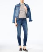 Dl 1961 Margaux Frayed-hem Skinny Jeans