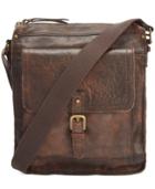 Nash Men's Tuscan Leather North South Crossbody