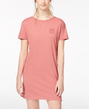 Roxy Juniors' Down The Line Cotton T-shirt Dress