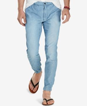 Polo Ralph Lauren Men's Straight-fit Chambray Jogger Pants
