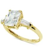 Giani Bernini Cubic Zirconia Ring In 18k Gold-plated Sterling Silver, Only At Macy's