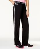 Material Girl Active Juniors' Graphic Track Pants, Only At Macy's