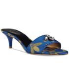 Nine West Lavender Slip-on Dress Sandals Women's Shoes