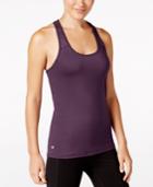 Ideology Perforated Performance Racerback Tank Top, Only At Macy's