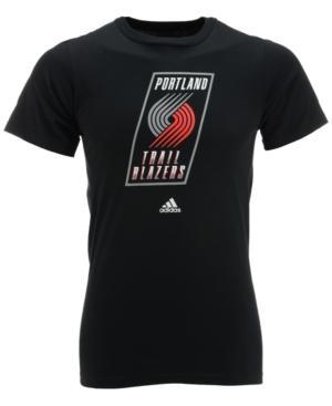Adidas Men's Short-sleeve Portland Trail Blazers Primary Logo T-shirt