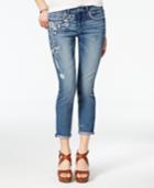 Jessica Simpson Embroidered Skinny Jeans