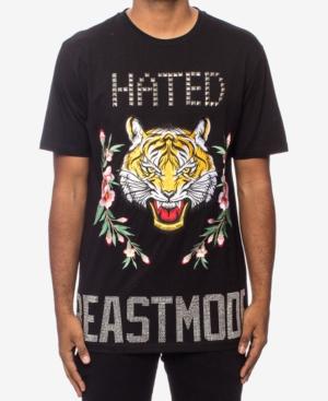 Hudson Nyc Men's Hated Beastmode Studded Embroidered T-shirt