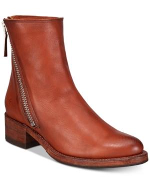Frye Demi Zippered Booties Women's Shoes