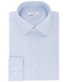 Calvin Klein Men's Classic/regular Fit Non-iron Performance Stretch Stripe Dress Shirt