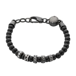 Diesel Men's Etnik Black Metal Bracelet