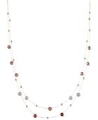 Nine West Gold-tone Two Row Illusion Necklace