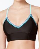 Jessica Simpson Woodstock Whip-stitch Cami Bikini Top Women's Swimsuit