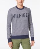 Tommy Hilfiger Men's Hampton Stripe Logo Sweater
