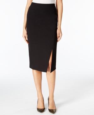 Vince Camuto Asymmetrical-slit Pencil Skirt