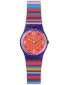 Swatch Women's Swiss Multi-codes Multicolored Silicone Strap Watch 25mm Lv119