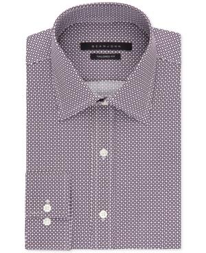 Sean John Cabernet Print Dress Shirt