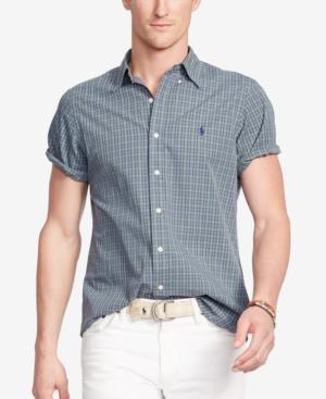 Polo Ralph Lauren Men's Short-sleeve Checked Shirt