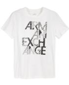 Armani Exchange Men's Fence Print Logo T-shirt
