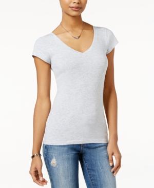 Planet Gold Juniors' V-neck T-shirt