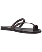 Vince Camuto Evina Jeweled Flat Sandals Women's Shoes