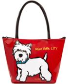 Marc Tetro Nyc Westie Mini Zip Tote