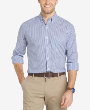 Izod Men's Advantage No Iron Stretch Stripe Shirt
