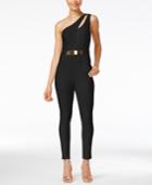 Material Girl Juniors' One-shoulder Jumpsuit, Created For Macy's