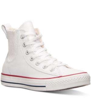 Converse Women's Chuck Taylor Chelsea Leather Casual Sneakers From Finish Line