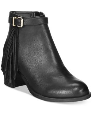 Circus By Sam Edelman Jolie Fringe Ankle Booties Women's Shoes