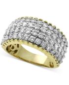 Diamond Multi-row Ring (2 Ct. T.w.) In 14k Gold